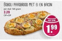 baboli paasbrood met ei en bacon