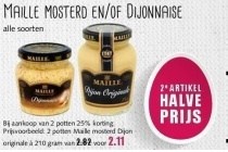 maille mosterd en of dijonnaise