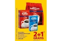 jan linders snelfilterkoffie of pads