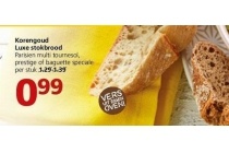 korengoud luxe stokbrood