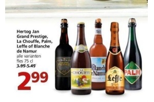 diverse speciaalbieren