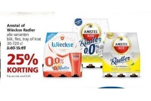amstel of wieckse radler