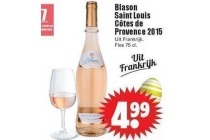 blason saint louis cotes de provence 2015