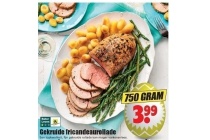 gekruide fricandeaurollade
