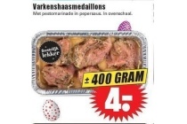 varkenshaasmedaillons