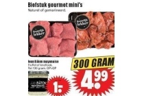 biefstuk gourmet mini s