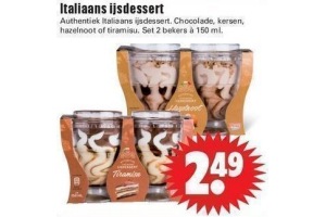 italiaans ijsdessert