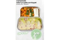 ovenschotel witlof of zoete aardappel