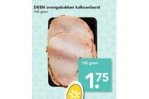 deen ovengebakken kalkoenborst