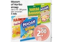 maoam of haribo snoep