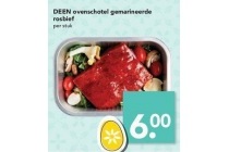 deen ovenschotel gemarineerde rosbief