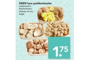 deen luxe paddenstoelen