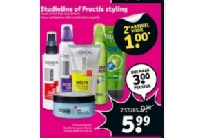 studioline of fructis styling