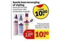 aussie haarverzorging of styling