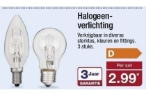 halogeen verlichting