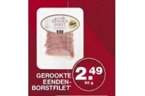 gerookte eendenborst filet