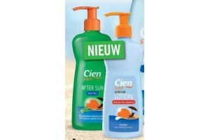 cien aftersun aloe vera gel of sos lotion