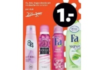 fa 8x4 vogue deodorant