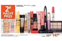 l oreal paris en maybelline