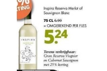 inspira reserva merlot of sauvignon blanc