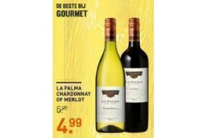 la palma chardonnay of merlot
