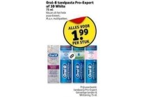 oral b tandpasta pro expert of 3d white
