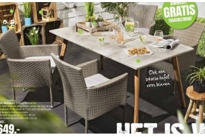 tuin diningset