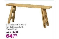bank decoratief bruce