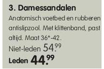 damessandalen