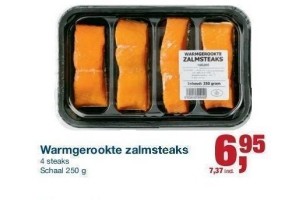 warmgerookte zalmsteaks