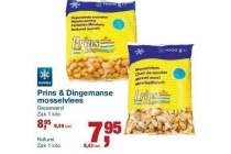 prins en dingemanse mosselvlees