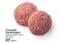 limousin hamburgers