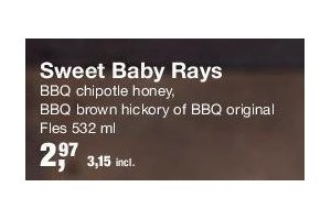 sweet baby rays
