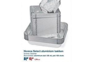 horeca select aluminium bakken