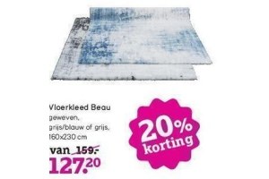 vloerkleed beau