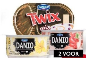 danio kwark of danone twix