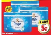 page toiletpapier