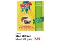 stop slakken