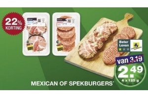mexican of spekburgers