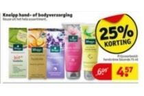 kneipp hand of bodyverzorging