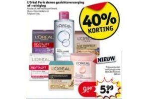 l oreal paris dames gezichtsverzorging of reiniging