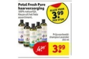 petal fresh pure haarverzorging