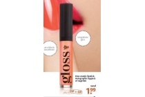 etos oranje lipstick holographic lipgloss of nagellak