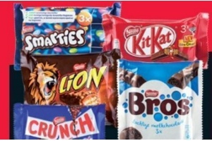smarties kitkat lion bros of crunch