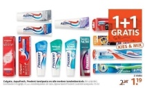 colgate aquafresh prodent tandpasta en alle merken tandenborstels