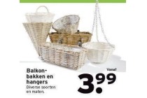 balkonbakken en hangers