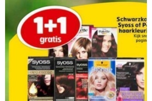 schwarzkopf syoss of poly haarkleuring