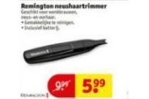 remington neushaartrimmer