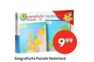 geografische puzzels nederland