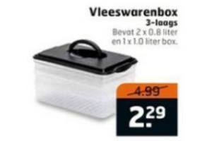 vleeswarenbox 3 laags